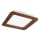 Lampada da incasso LED WOODY SPOT LED/17W/230V 3000K ciliegio 18,5x18,5 cm