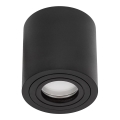 Lampada da incasso per bagno CHLOE 1xGU10/30W/230V IP65 rotonda nera