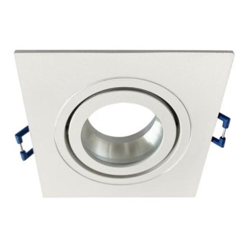 Lampada da incasso per bagno SATINO 1xGU10/30W/230V IP54 bianco