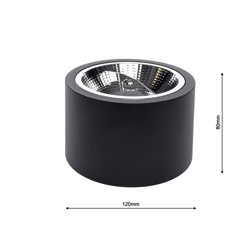 Lampada da incasso REDONDO 1xAR111 - GU10/12W/230V
