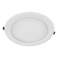 Lampada da incasso SIGARO LED/18W/230V 3000/4000/6500K Ø 22 cm bianco
