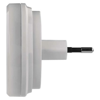 Lampada da notte LED con sensore crepuscolare LED/0,3W/230V