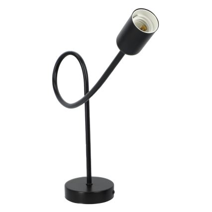 Lampada da parete 1xE27/20W/230V nera