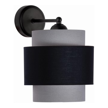 Lampada da parete 1xE27/60W/230V grigia