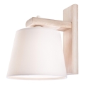 Lampada da parete 1xE27/60W/230V rovere