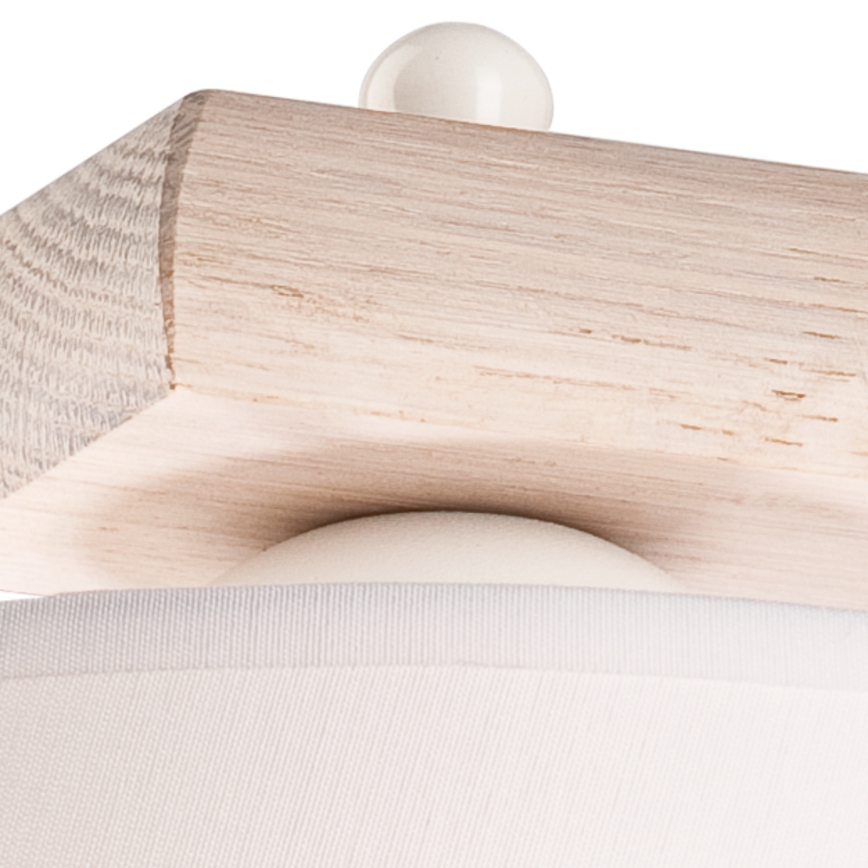 Lampada da parete 1xE27/60W/230V rovere