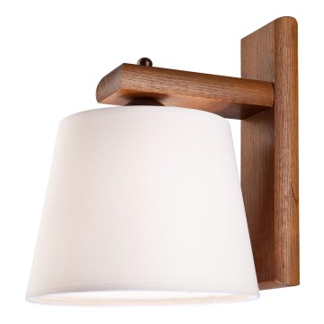 Lampada da parete 1xE27/60W/230V rovere