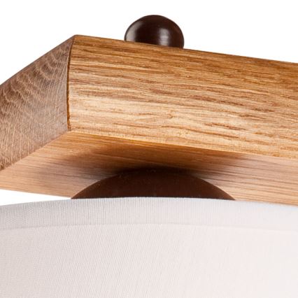 Lampada da parete 1xE27/60W/230V rovere