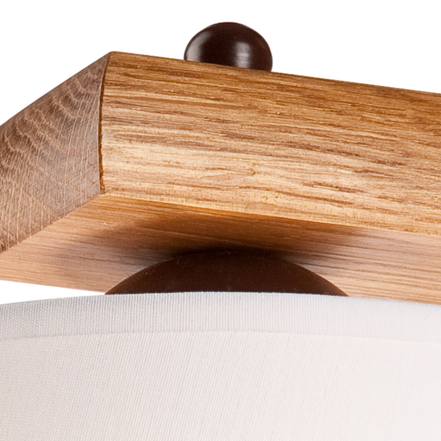 Lampada da parete 1xE27/60W/230V rovere