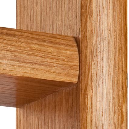 Lampada da parete 1xE27/60W/230V rovere