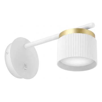 Lampada da parete 1xGX53/35W/230V bianco/oro
