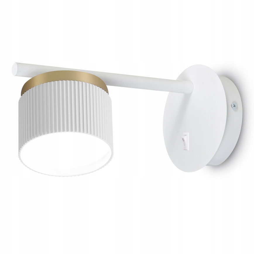 Lampada da parete 1xGX53/35W/230V bianco/oro