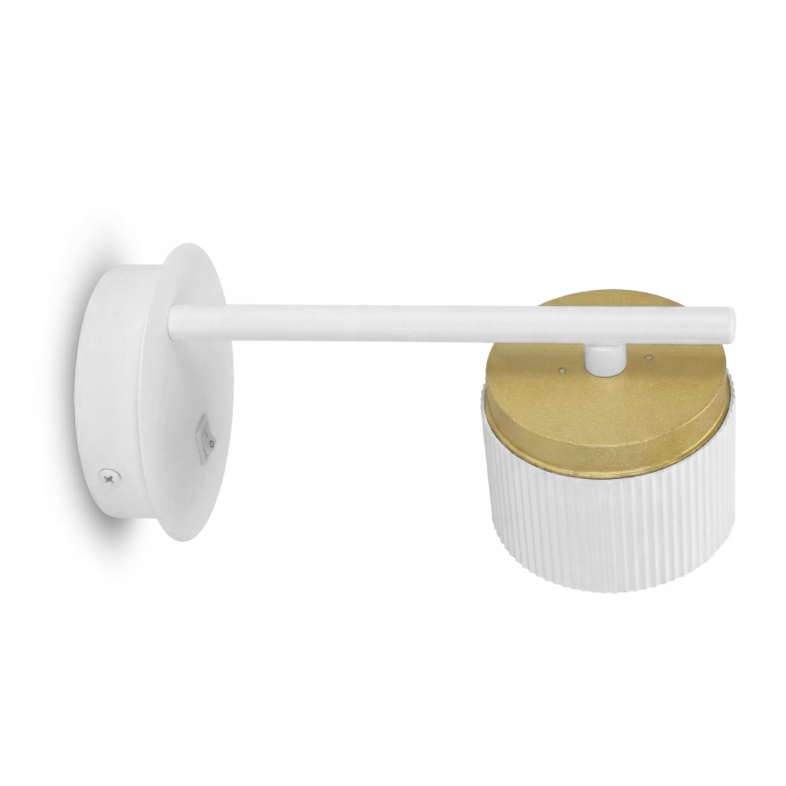 Lampada da parete 1xGX53/35W/230V bianco/oro