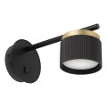 Lampada da parete 1xGX53/35W/230V nero/oro