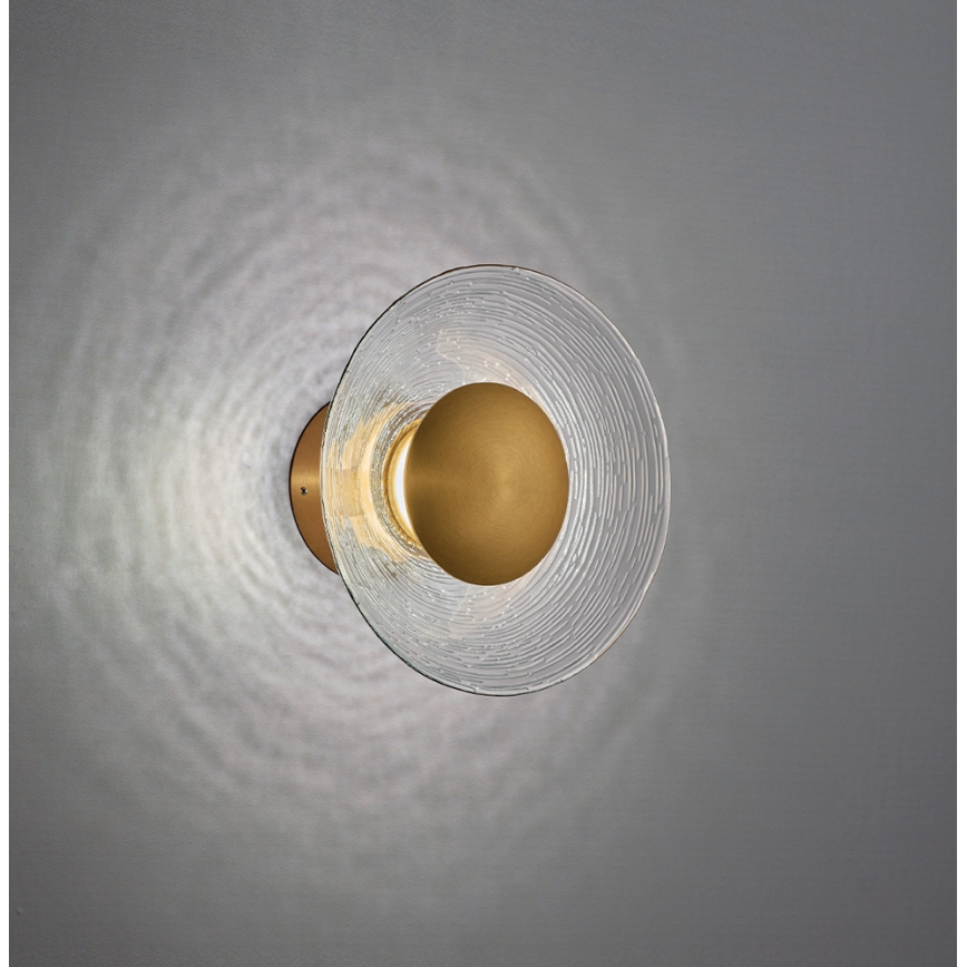 Lampada da parete a LED GLAMOUR LED/9W/230V dorata