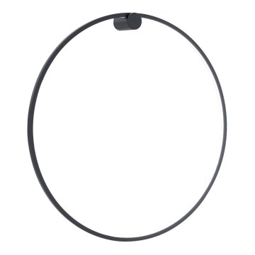 Lampada da parete a LED SATURNO LED/46W/230V Ø 80 cm IP44 nero