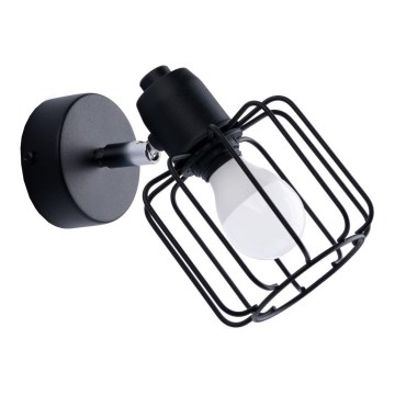 Lampada da parete a spot BELUCI 1xE14/40W/230V nero