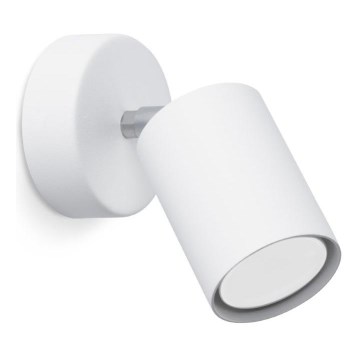 Lampada da parete a spot LEMMI 1xGU10/40W/230V bianco