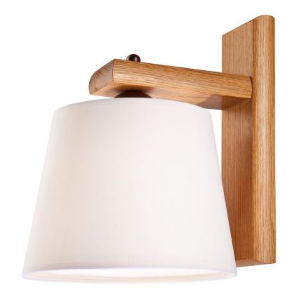Lampada da parete AIDA 1xE27/60W/230V rovere