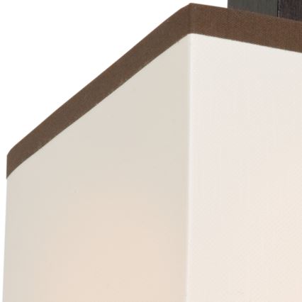 Lampada da parete AMELIA 1xE27/60W/230V faggio