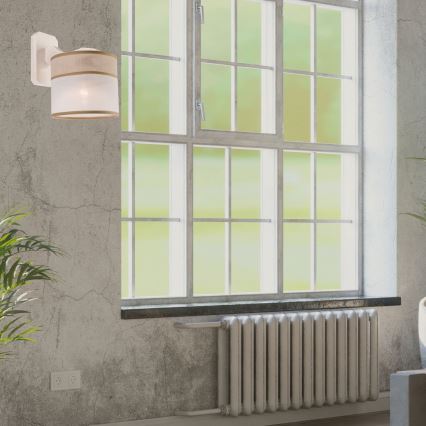 Lampada da parete ANDREA 1xE27/60W/230V faggio