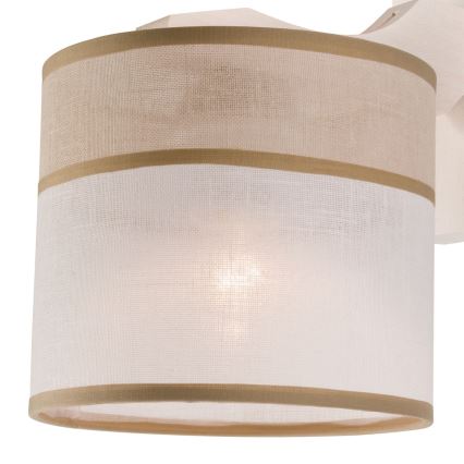 Lampada da parete ANDREA 1xE27/60W/230V faggio
