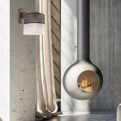 Lampada da parete ANDREA 1xE27/60W/230V faggio