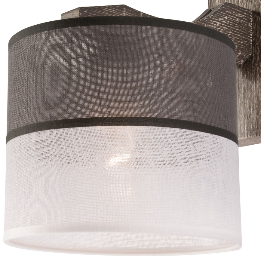 Lampada da parete ANDREA 1xE27/60W/230V faggio
