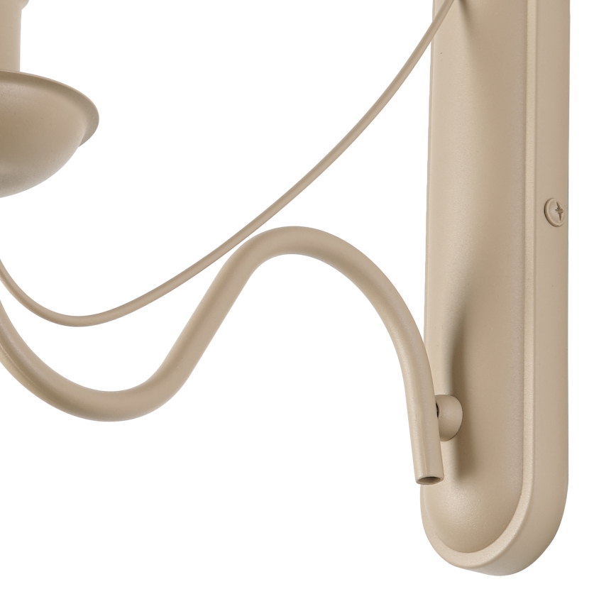 Lampada da parete ANTON 1xE14/60W/230V beige