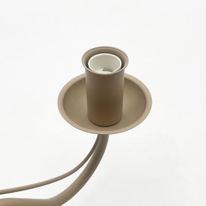 Lampada da parete ANTON 1xE14/60W/230V beige