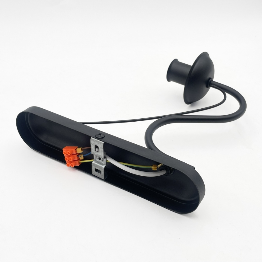 Lampada da parete ANTON 1xE14/60W/230V nera