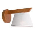 Lampada da parete ANTONIO 1xE14/40W/230V faggio