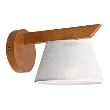 Lampada da parete ANTONIO 1xE14/40W/230V faggio