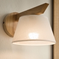 Lampada da parete ANTONIO 1xE14/40W/230V rovere