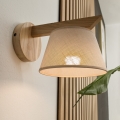Lampada da parete ANTONIO 1xE14/40W/230V rovere