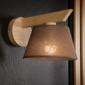 Lampada da parete ANTONIO 1xE14/40W/230V rovere