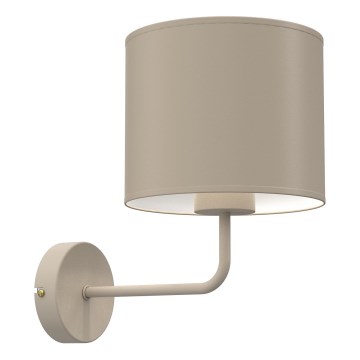 Lampada da parete ARDEN 1xE27/15W/230V beige