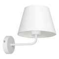 Lampada da parete ARDEN 1xE27/60W/230V bianca