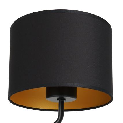 Lampada da parete ARDEN 1xE27/60W/230V nero/oro
