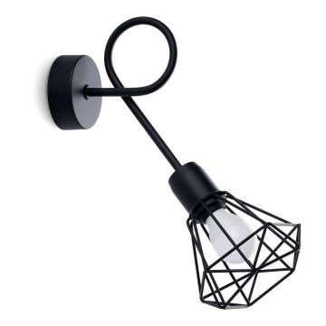 Lampada da parete ARTEMIS 1xE14/40W/230V nero