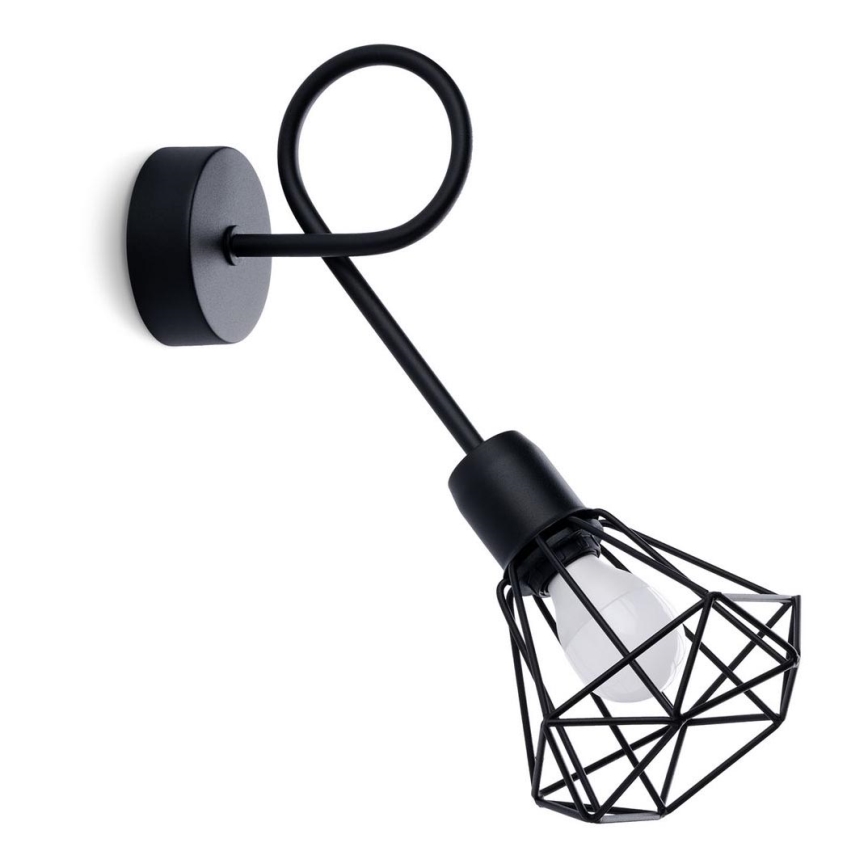 Lampada da parete ARTEMIS 1xE14/40W/230V nero