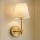 Lampada da parete ASPARAGUS 1xE27/40W/230V dorata/crema