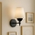 Lampada da parete ASPARAGUS 1xE27/40W/230V nero/crema