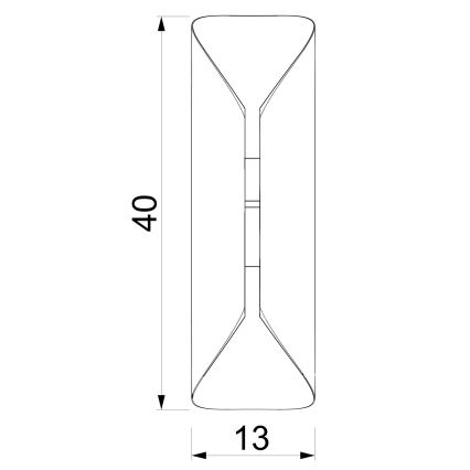 Lampada da parete BARBOS 2xG9/8W/230V beige