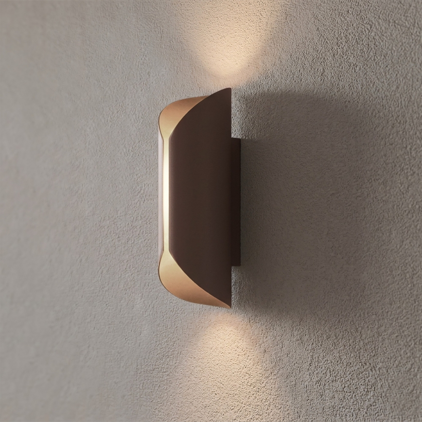 Lampada da parete BARBOS 2xG9/8W/230V marrone