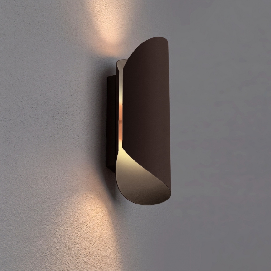Lampada da parete BARBOS 2xG9/8W/230V marrone
