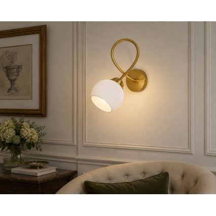 Lampada da parete BAROC 1xE14/40W/230V oro