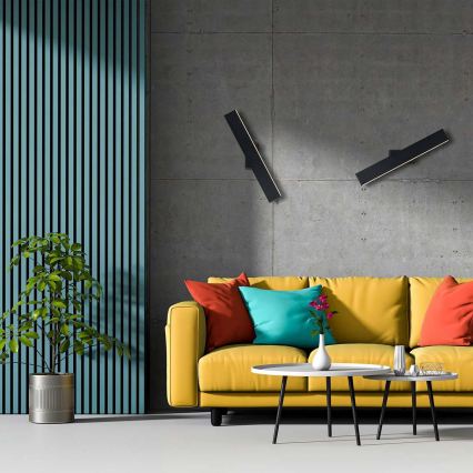 Lampada da parete BERNADETTA LED/10W/230V 4000K nera