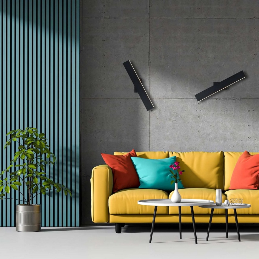 Lampada da parete BERNADETTA LED/10W/230V 4000K nera