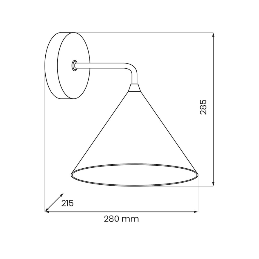 Lampada da parete CAPITAL 1xGX53/15W/230V beige